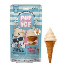 Pup Ice Waffle Cones Baunilha e Manteiga